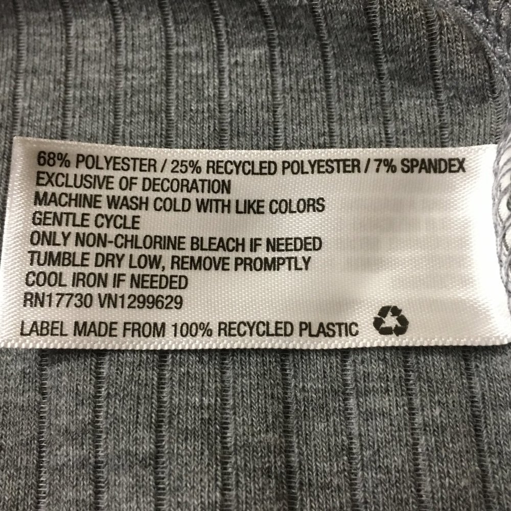 WILD FABLE Heather Gray Lace Trim Tiny Tank Ribbed Texture    NWOT! - Picture 8 of 8